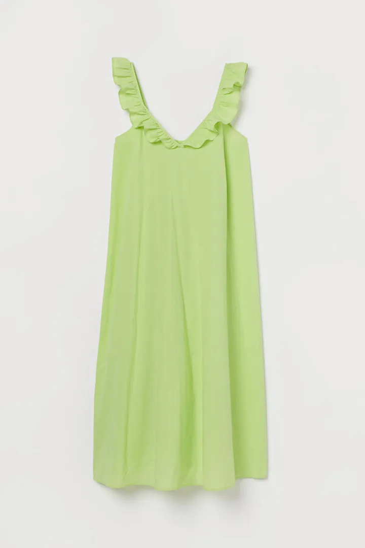 Ruffle-detail Dress