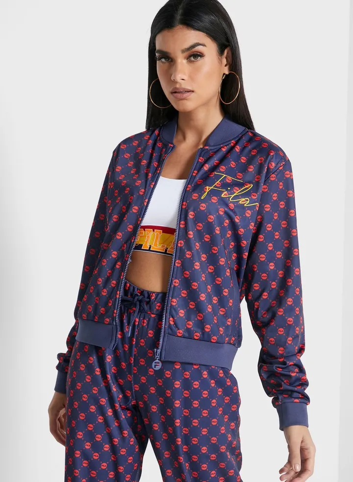 Dana AOP Track Jacket