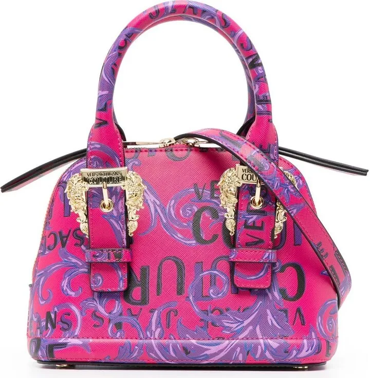 Faux-Leather Mini Tote Bag