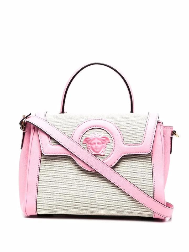 La Medusa two-toned tote bag