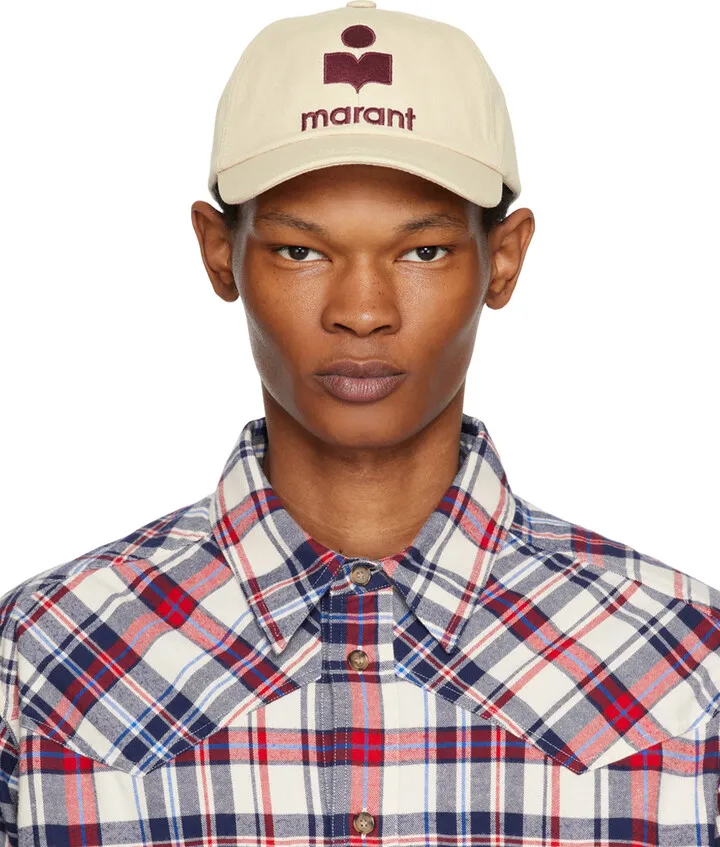 Isabel Marant Beige Tyron Cap