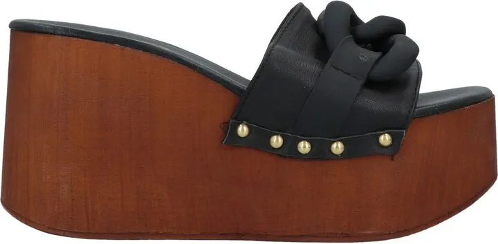 Mules & Clogs Black