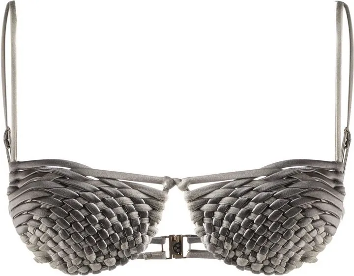 Interwoven Round-Cup Bikini Top