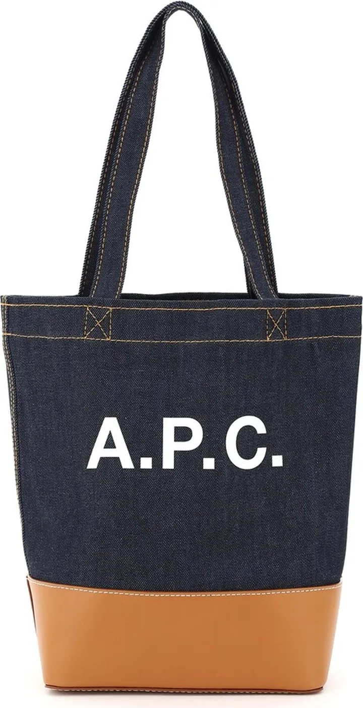 Axelle Denim Small Tote Bag