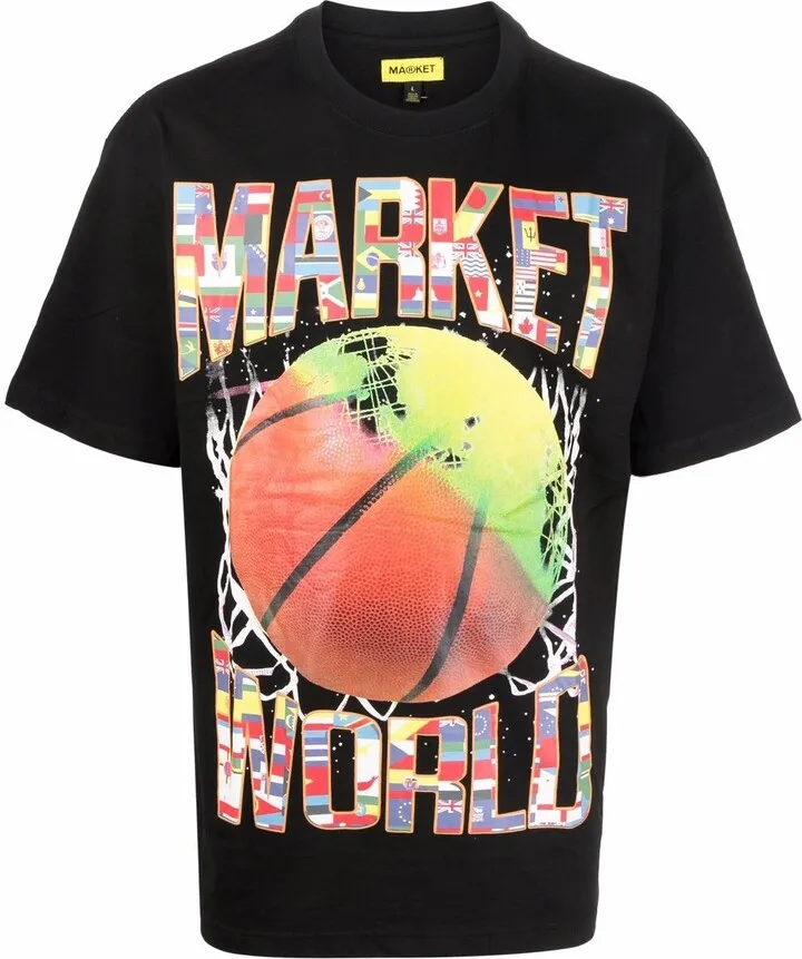logo-print T-shirt