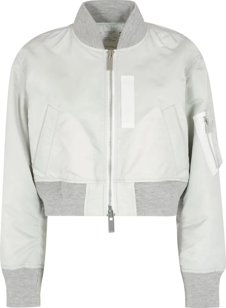 Sacai Zip-Up Bomber Jacket