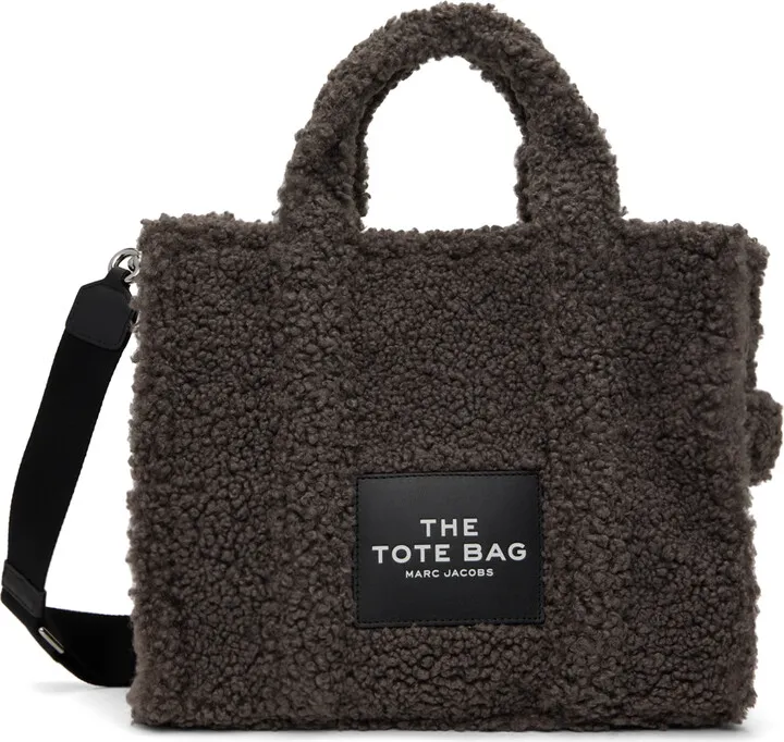 Marc Jacobs Gray 'The Teddy Medium' Tote