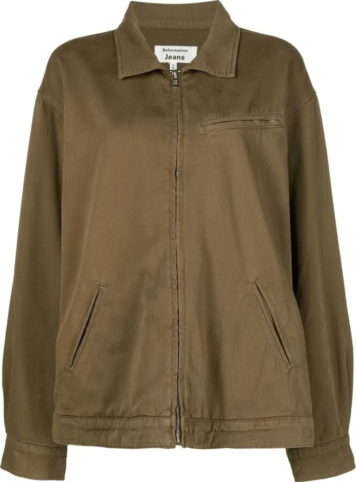 Green Marco Bomber Jacket