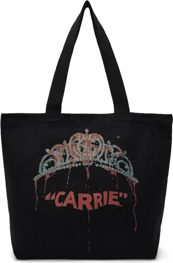 JW Anderson Black Carrie Tiara Tote