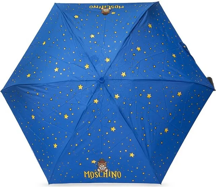 Moschino Logo Printed Compact Umbrella