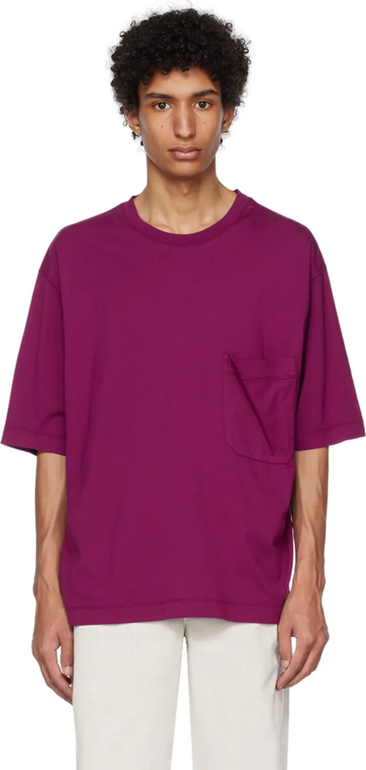 LEMAIRE Pink Boxy T-Shirt