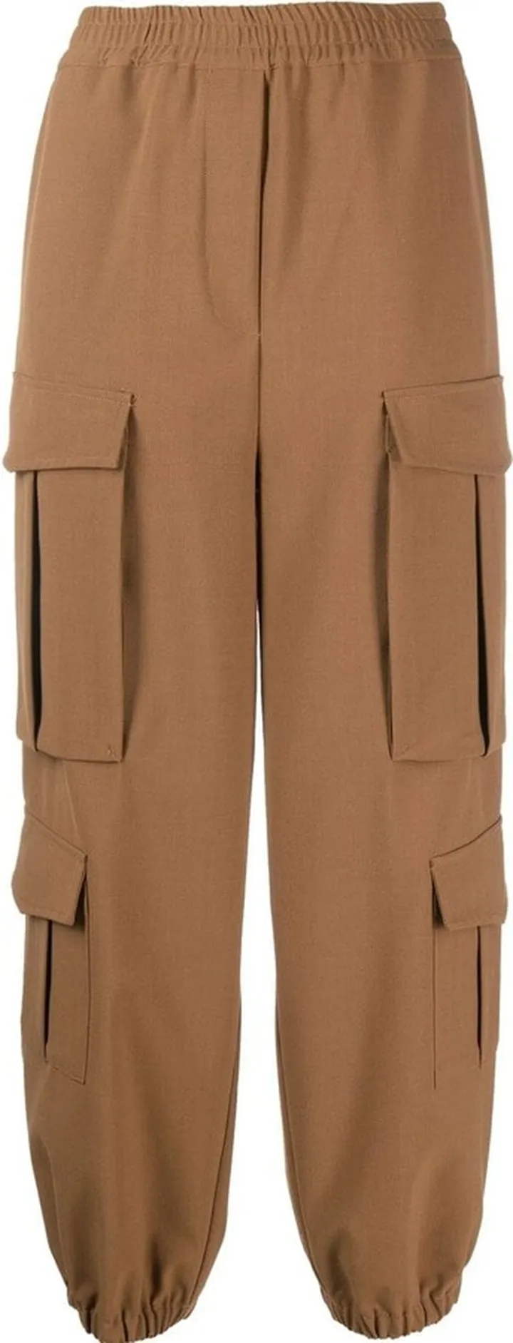 Cropped Cargo Trousers