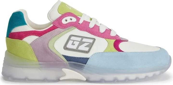 Panelled Low-Top Sneakers