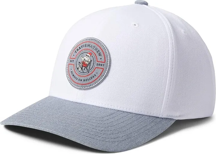TravisMathew Holiday Season (White) Caps