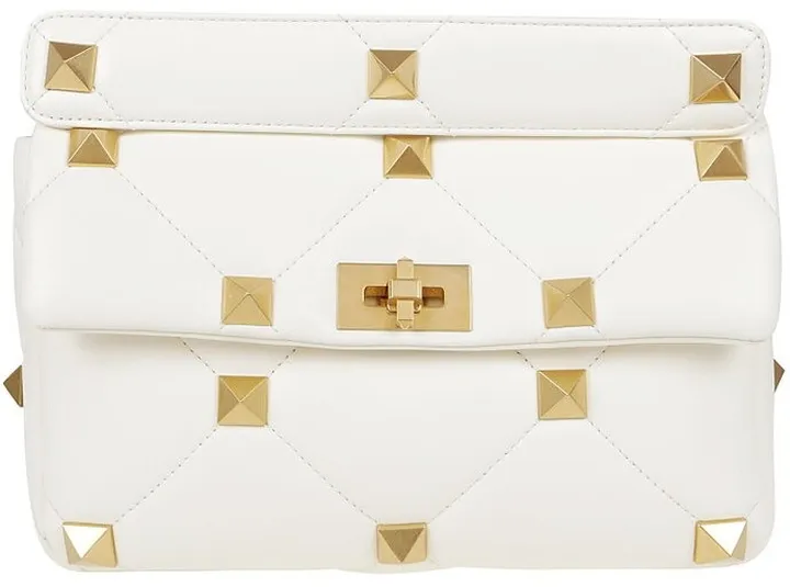 Valentino Garavani Roman Stud Quilted Crossbody Bag
