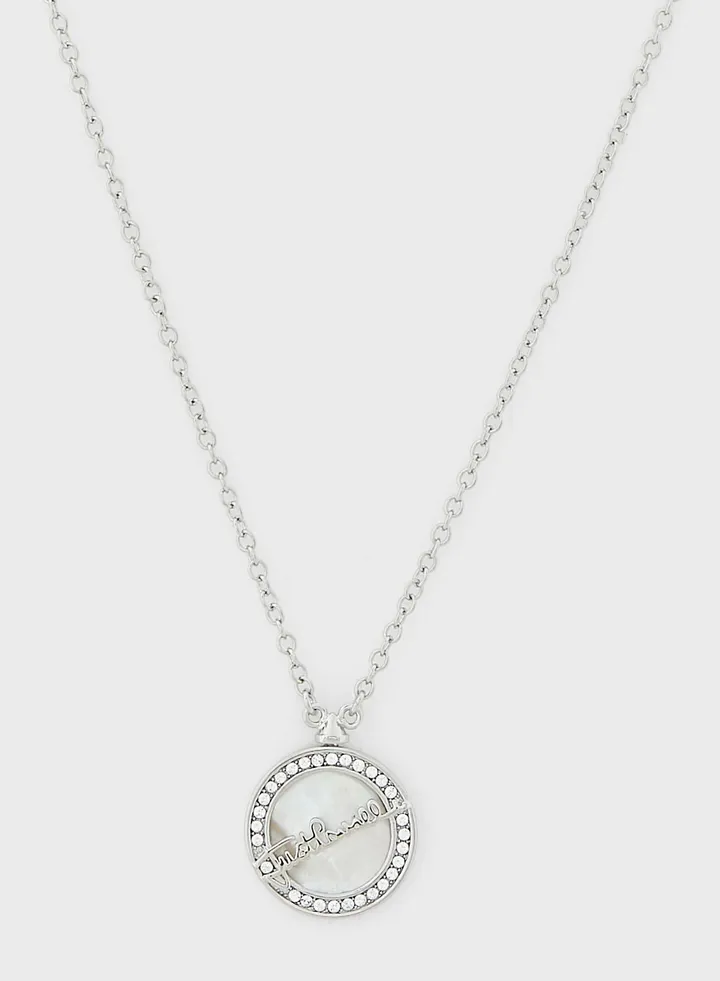Round Pendant Necklace