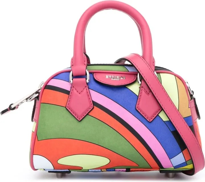 Small Graphic-Print Tote Bag