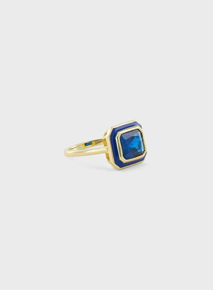Bezel Statement Rings