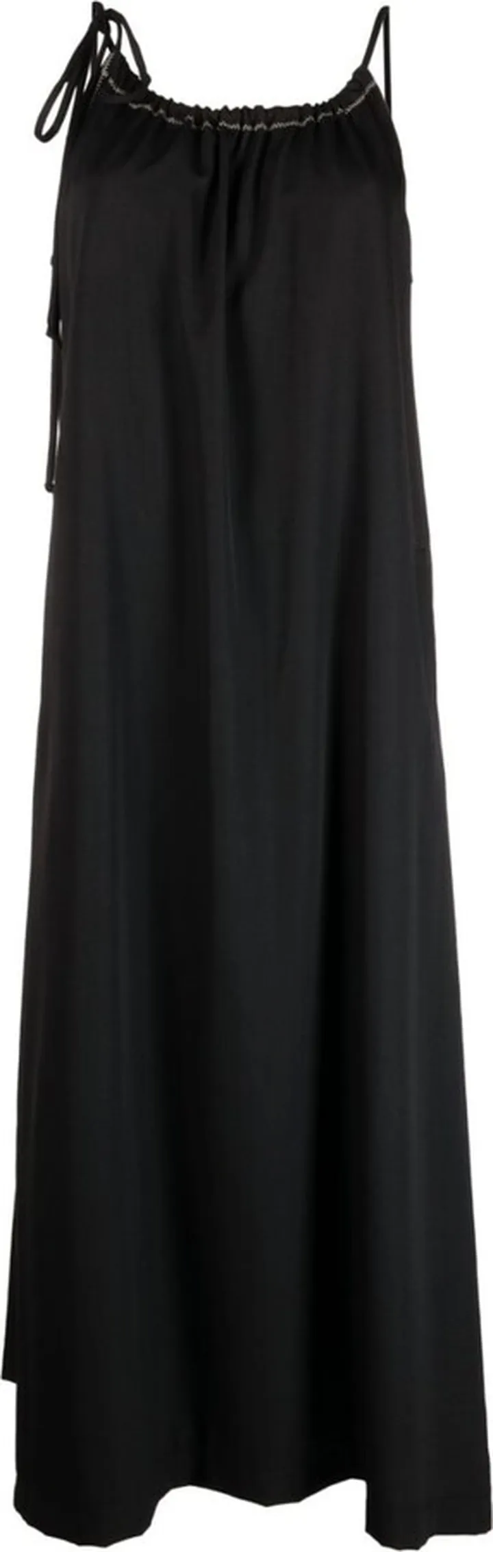 Tie-Fastening Midi Dress