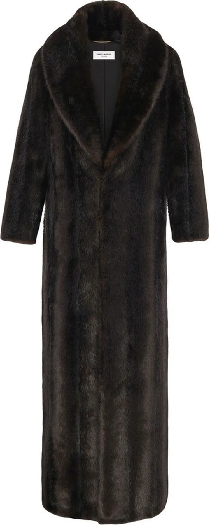 Faux-Fur Long Coat