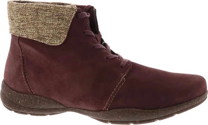 Roseville Lace Womens Suede Lace Up Ankle Boots
