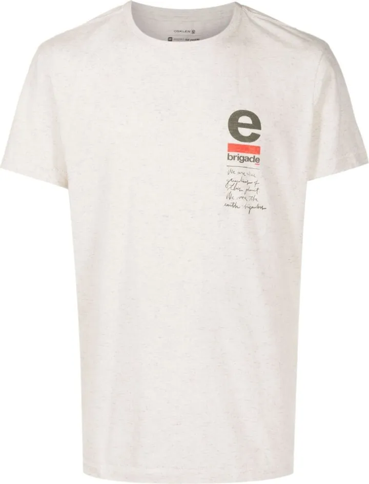 e-brigade print T-shirt