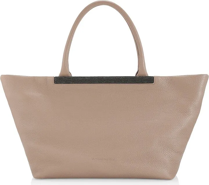 Monili Leather Tote