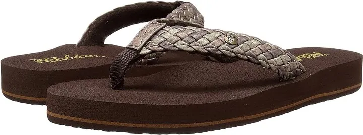 Cobian Braided Bounce (Chocolate) Women's Lace up casual Shoes