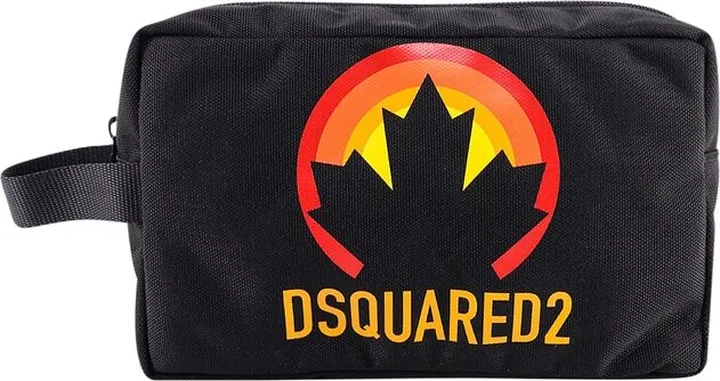 Dsquared2 Logo-Printed Zipped Wash Bag