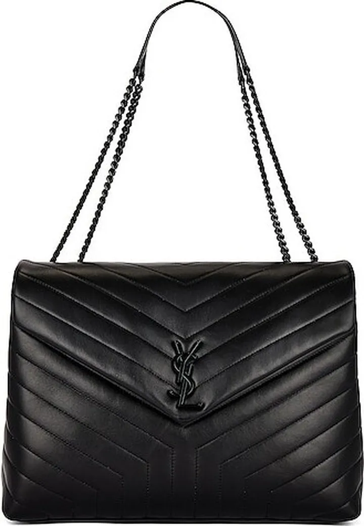 Saint Laurent Large Loulou Bag in Black