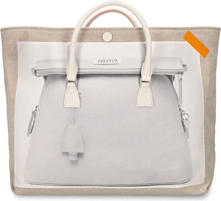 5AC trompe l'oeil tote bag