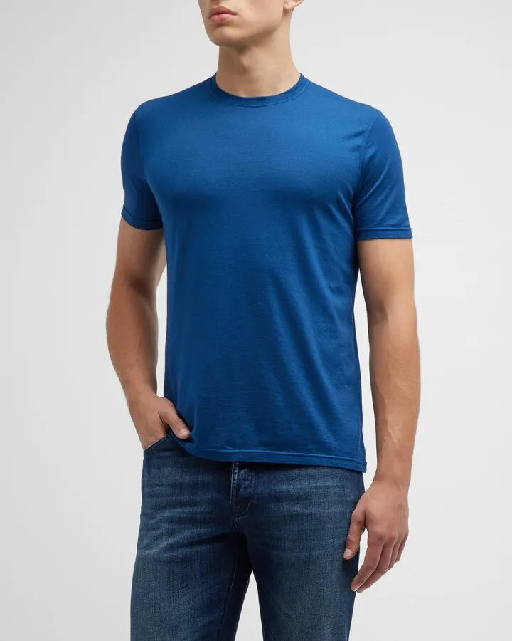 Men's Cotton-Cashmere T-Shirt