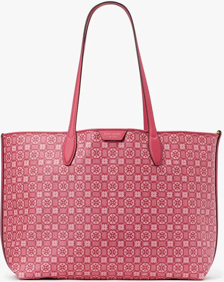 Kate Spade Spade Flower Monogram Sutton Medium Tote