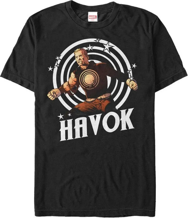 Men's Marvel X-Men Havok T-Shirt - Black - Medium