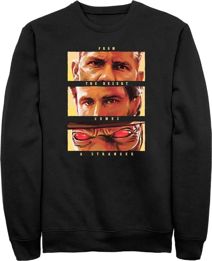 Men's Star Wars: The Book of Boba Fett From the Desert Comes a Stranger Sweatshirt - Black - Large