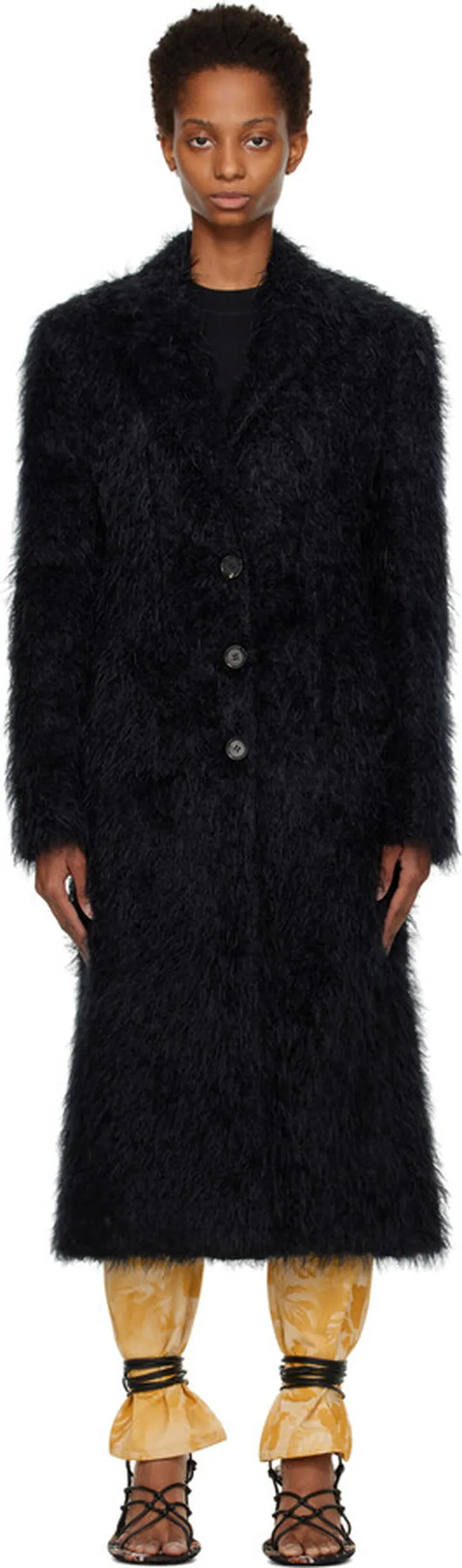 Kwaidan Editions Black Slim Coat