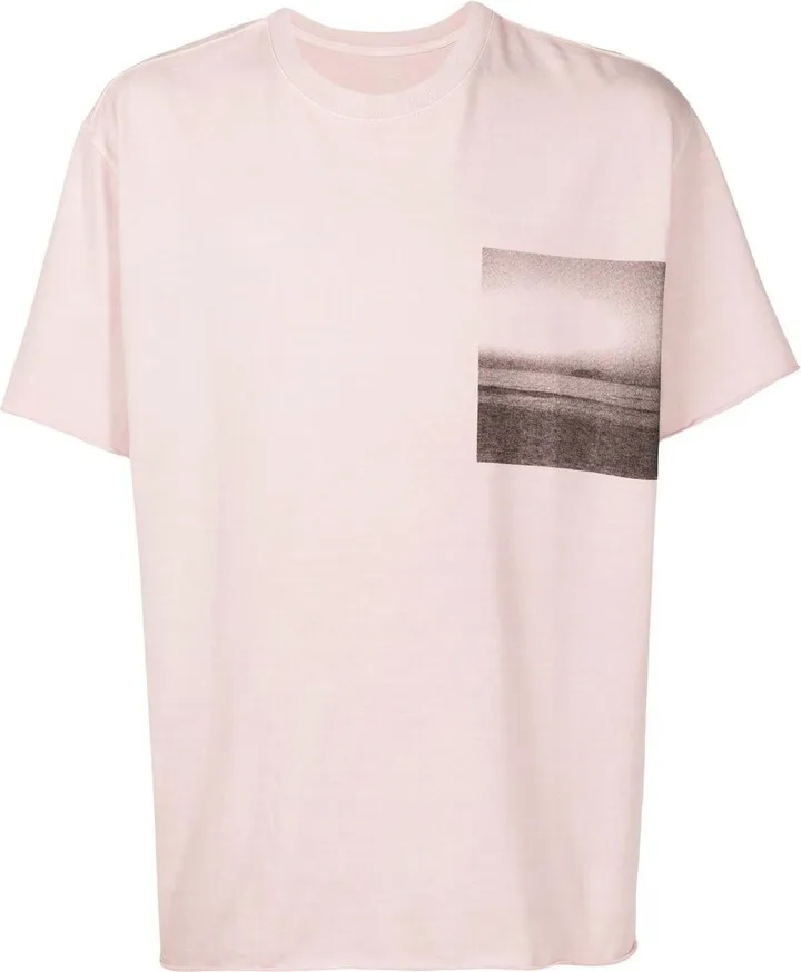 graphic-print cotton T-shirt