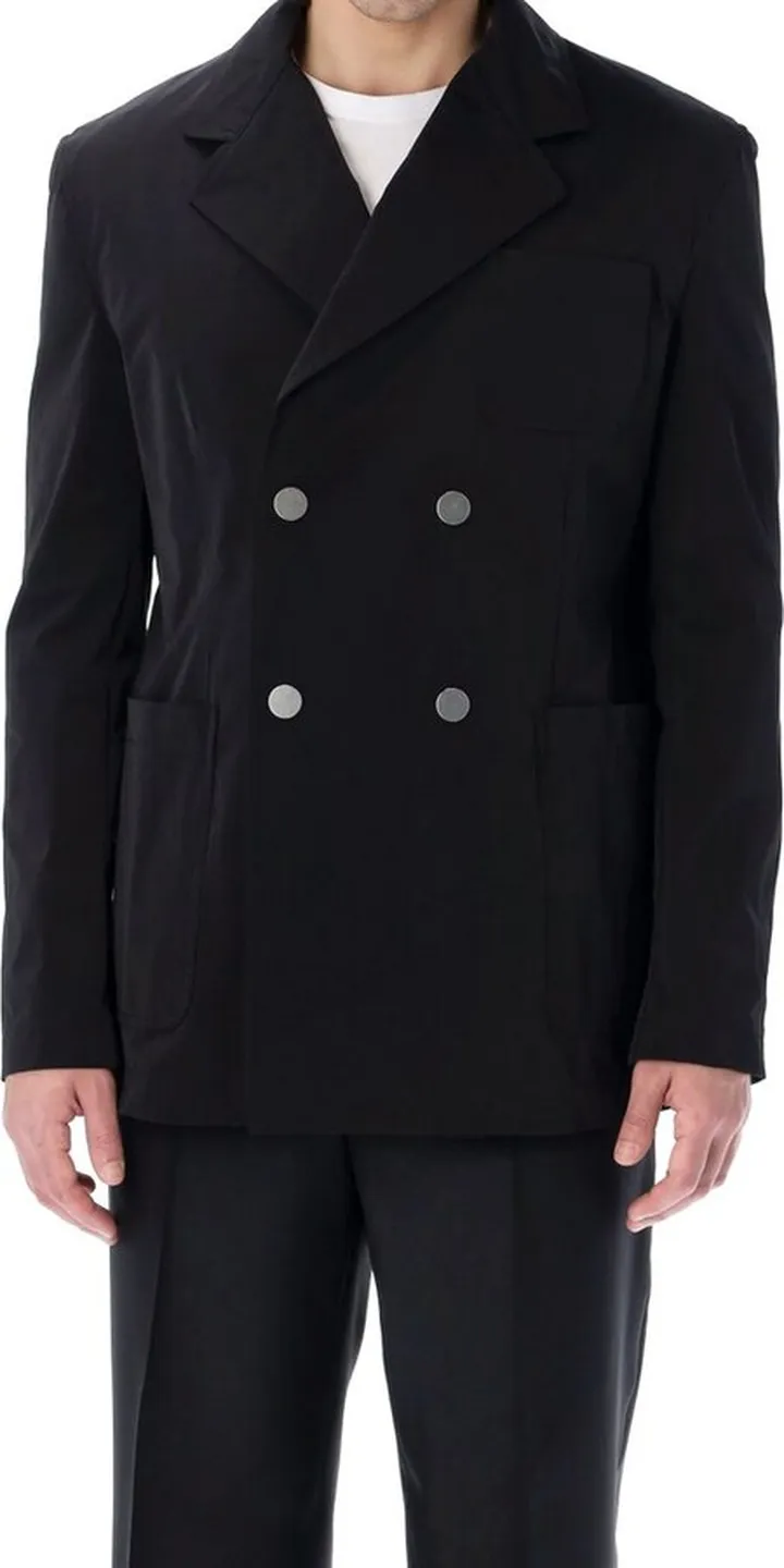 Bottega Veneta Double-Breasted Long-Sleeved Jacket