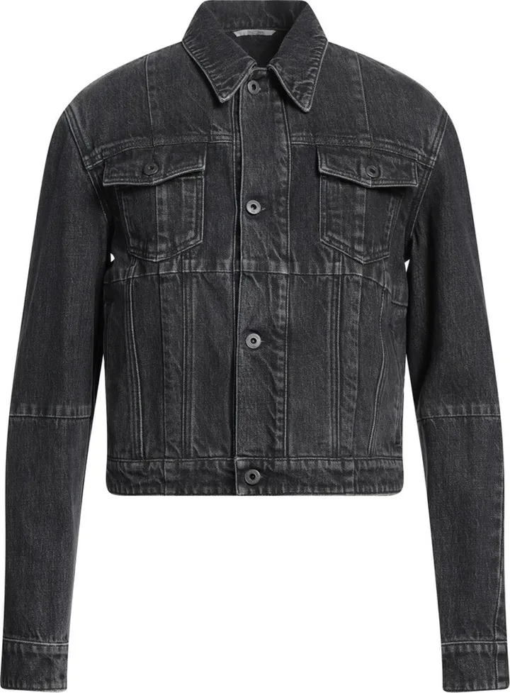 Denim Outerwear Black