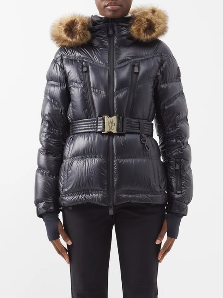 Bernin Hooded Down Ski Jacket