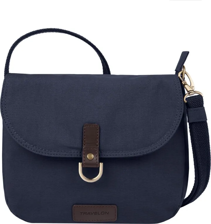 Travelon Anti-Theft Courier Saddle Crossbody