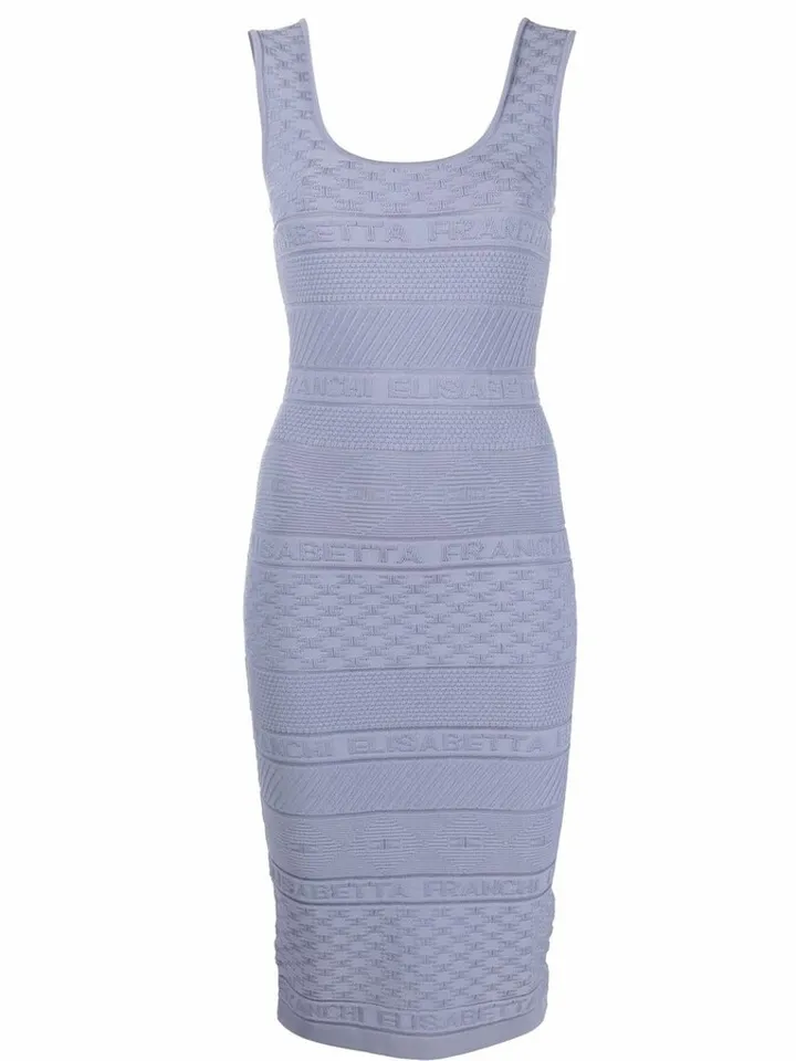 Knit Sleeveless Sheath Dress