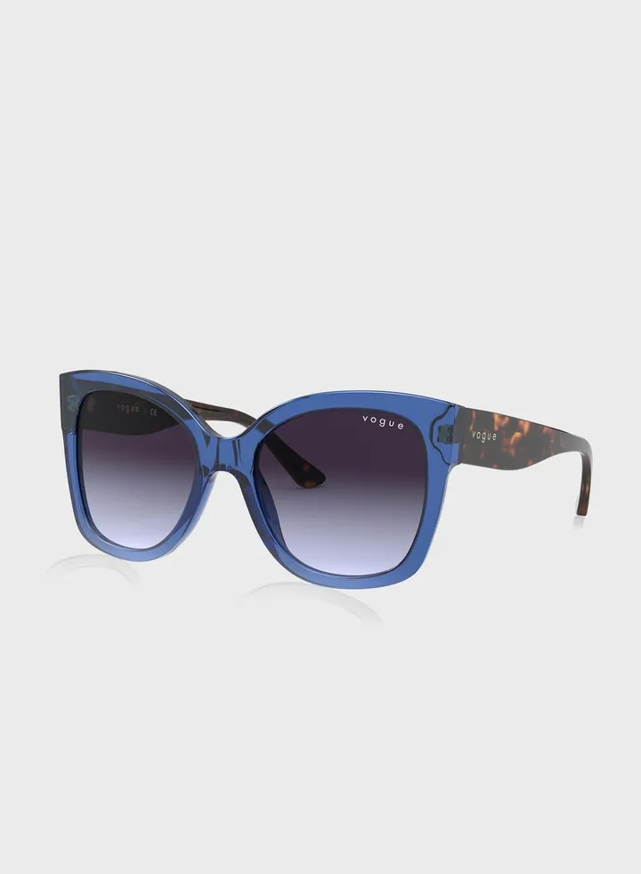 0Vo5338S Oversized Sunglasses