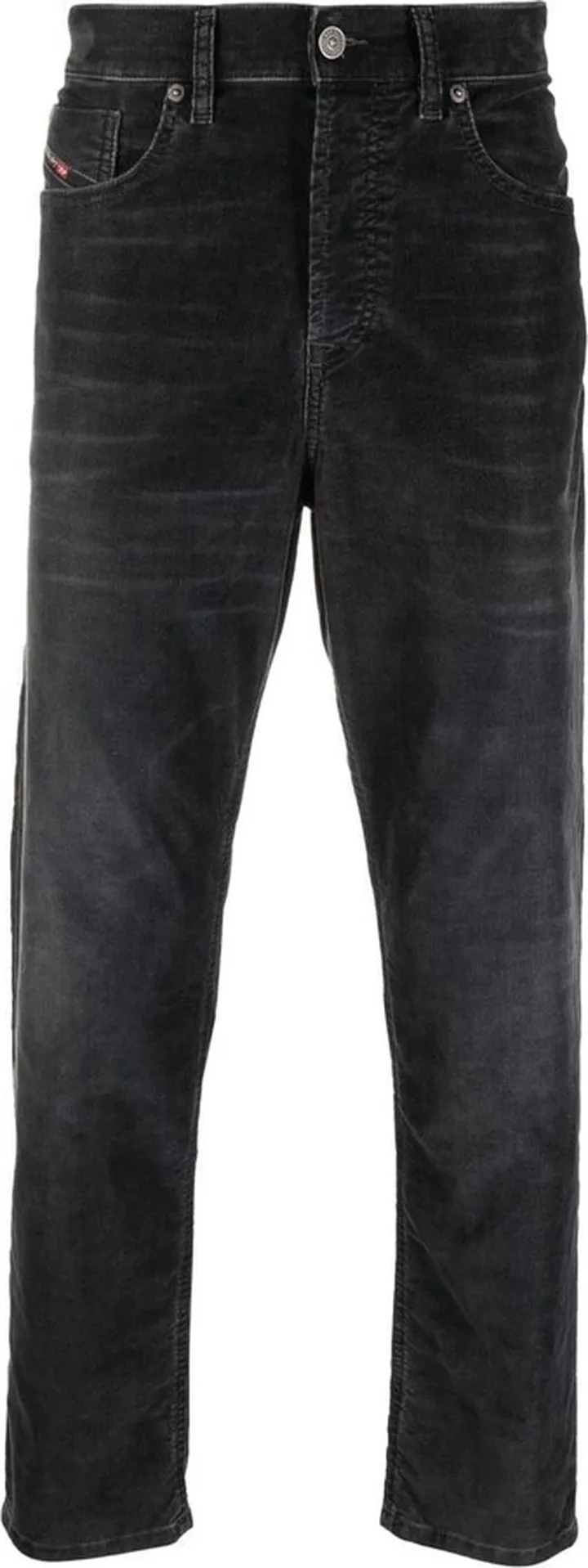 Tapered cropped jeans