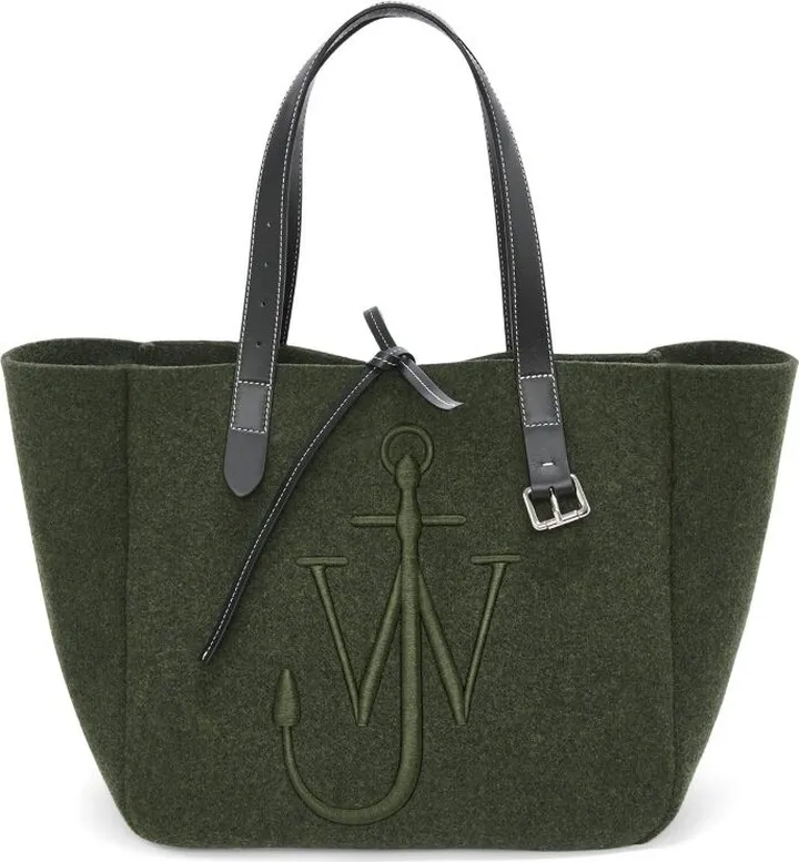 Jw Anderson Embroidered Belt Tote Bag