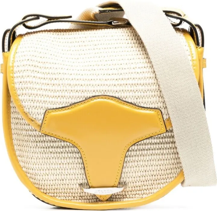 Neutral Botsy Raffia Cross Body Bag