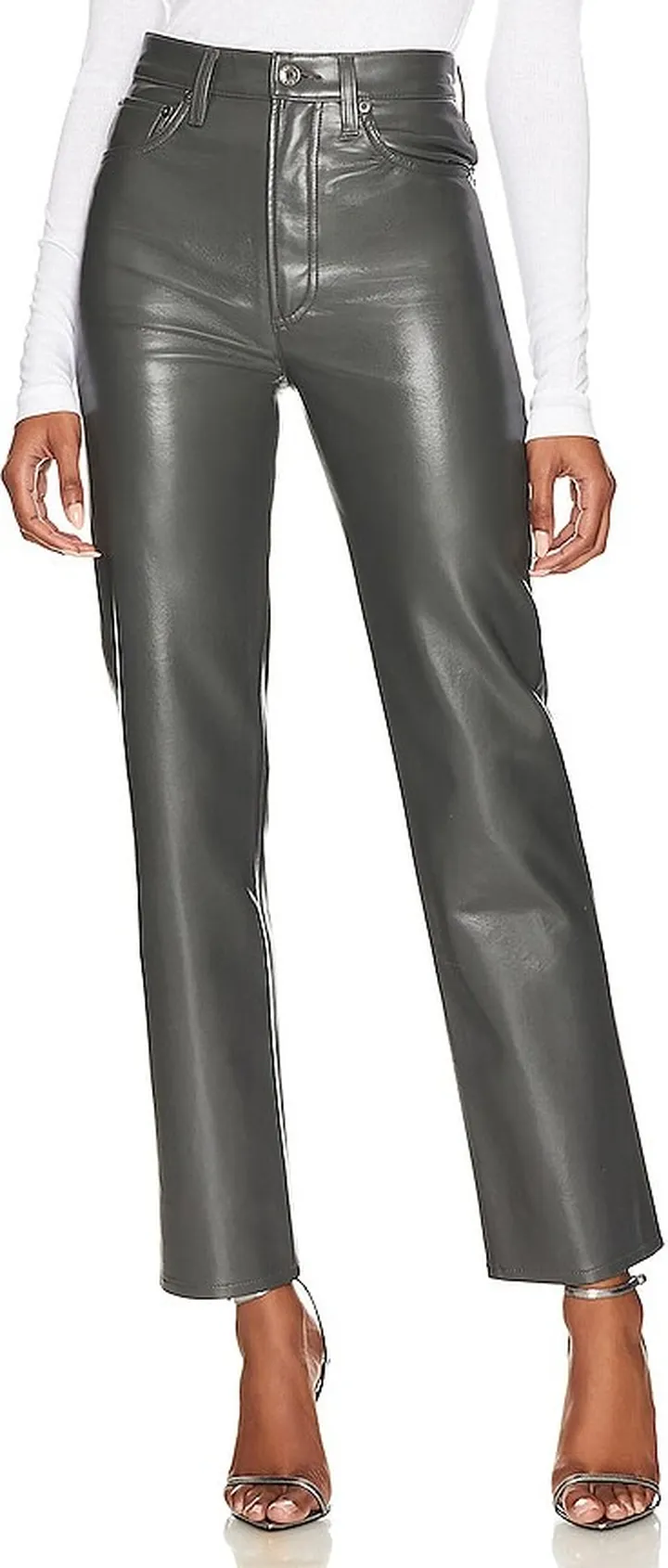 Recycled Leather 90's Pinch Waist