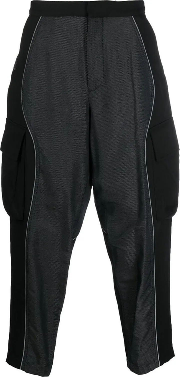 Cropped Panelled Track Pants