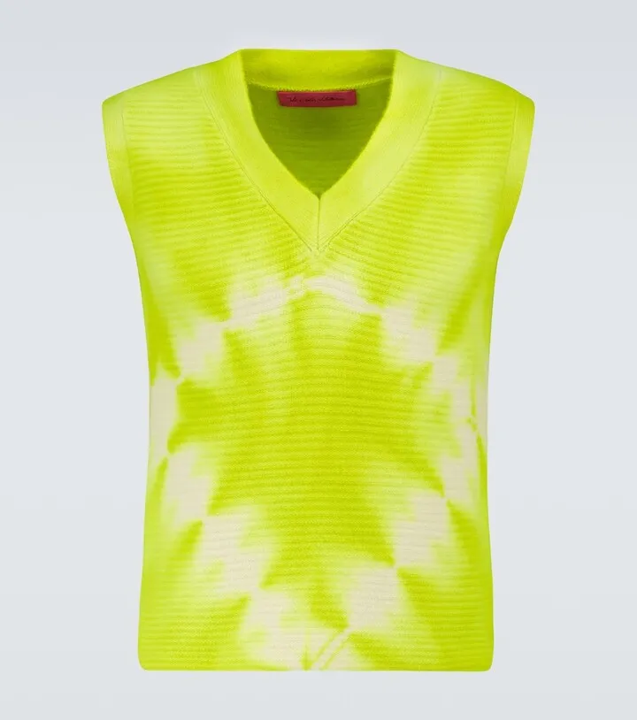 Diamond Horizon V-neck vest