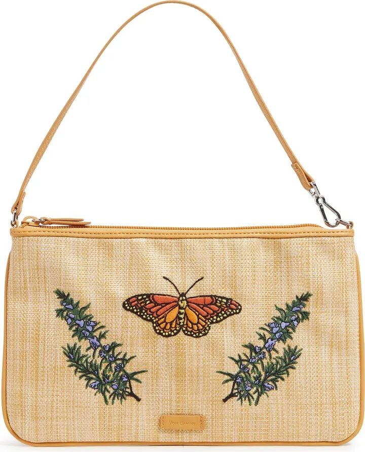 Straw RFID Convertible Wristlet